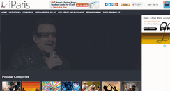 Desktop Screenshot of iparis.com